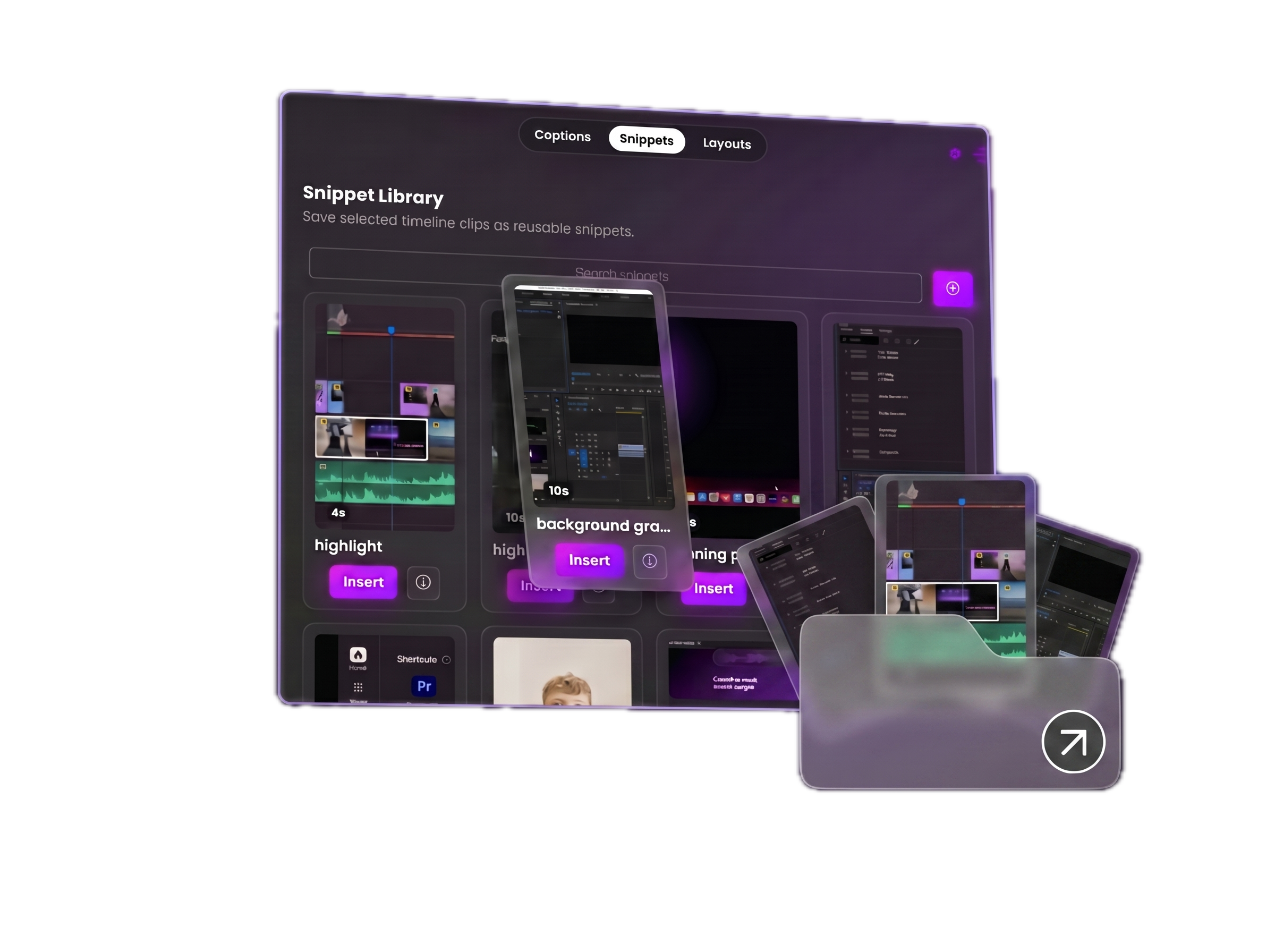 Snippet library header image